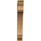 Ekena Millwork Legacy Traditional Rough Sawn Bracket, Western Red Cedar, 6"W x 36"D x 44"H BKT06X36X44LEC01RWR - alternate 2